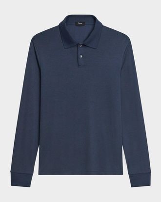 Theory Mens Goris Stretch Polo Shirt