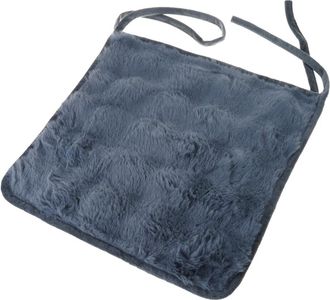 OEM Coj&iacute;n Cuadrado De Asiento Suave Y Afelpado, Para - Gris Oscuro 40 Cm