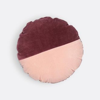 La Redoute Interieurs Rond kussen in fluweel, Anelio