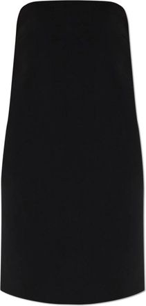 Moschino Mouwloze jurk - Dames - Korte kleedjes - Zwart - M - Kleedjes