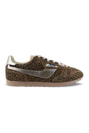 Autry Windspin Leopard Low Sneakers Bruin