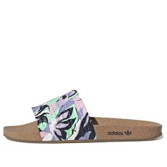 adidas Adilette Slide Cork - Floral GV7077