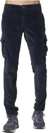 Mason's Chile Cargo Broek - Heren - Slim Fit Broeken - Blauw - M - Broeken