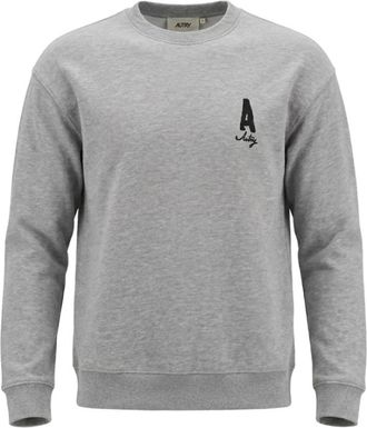 Autry Sweatshirt - Heren - Sweatshirts - Grijs - S - Katoen - Hoodies & sweatvesten