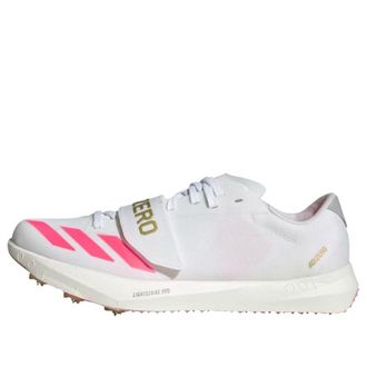 adidas Adizero TJ/PV White Pink Gold Metallic KJ9542