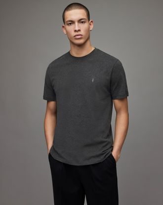 AllSaints Brace Brushed Cotton Crew Neck T-Shirt