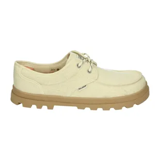 Palladium Heren, Sport, Beige, Maat: 45 EU Linnen