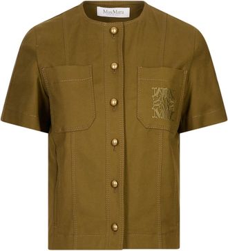 Max Mara Dames, Jassen, Groen, Maat: XS