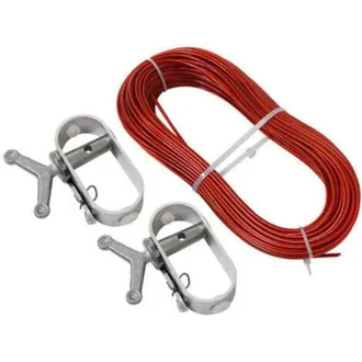 OEM Kit Di Verricello Per Telo Di Copertura Invernale Per Piscina Fuori Terra: 2 Tenditori In Acciaio Inox, Fissaggio Sicuro E Facile