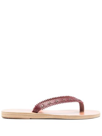 Ancient Greek Sandals Spathi teenslippers - Rood