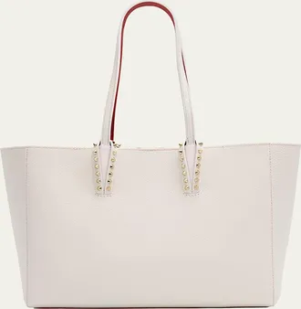 Christian Louboutin Cabata Soft Small Tote Bag in Grained Leather