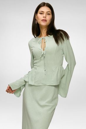 Daska Lina Blouse in Sage at Nordstrom, Size X-Large