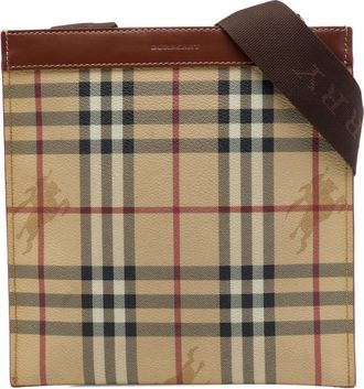 Burberry Pre-owned Burberry Haymarket Check Coated Canvas Crossbody Ladies 7NZDJ2HM0FQO3LPK