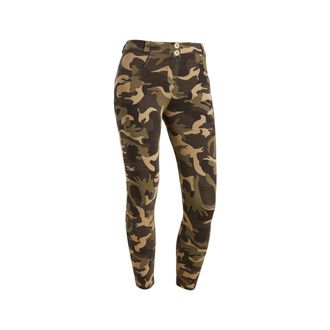 Freddy Pantaloni push up WR.UP 7/8 clessidra superskinny camouflage