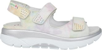 Mephisto Norine Wide Fit Rolling Sandaal - Dames - Sandalen - Veelkleurig - 35 EU - Leer - Schoenen