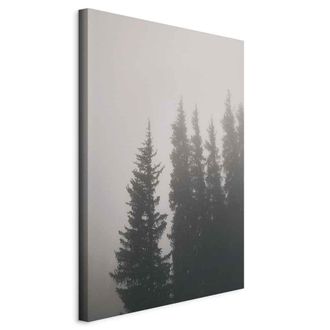 Artgeist Pintura - El Olor A Niebla Del Bosque (1 Parte) Vertical