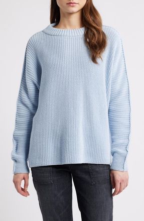 Frank & Eileen Montecito Cotton Sweater in Ice at Nordstrom, Size X-Large