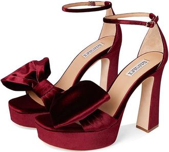 Badgley Mischka Alora Womens Sandals Red : 8 M, Leather