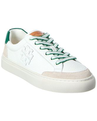 Tory Burch Colorblocked Leather Sneaker