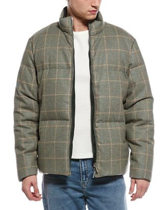Thom Browne Reversible Wool Puffer Down Coat