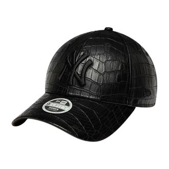 New Era Pattern Pu 9Forty Neyyan - Dames - Accessoires - Zwart - Maat: ONE Size Katoen