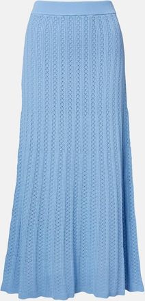 Rebecca Vallance Falda midi Natalie de pointelle