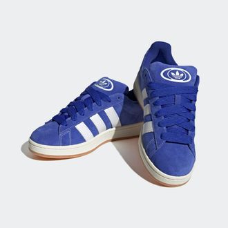 adidas Sneaker ADIDAS ORIGINALS CAMPUS 00S, Herren, Gr. 38,5, blau (semi lucid blau, cloud wei&szlig;, sanftes wei&szlig;), Leder, Schuhe Sneaker