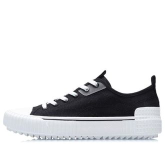 Li-Ning x Disney Skate Shoes Black White AGCR177-2