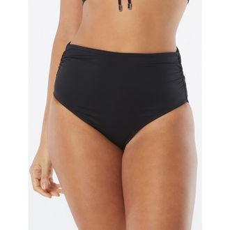 Coco Reef Impulse Rollover Swim Bottom in Cast-Black at Nordstrom, Size Xxx-Large