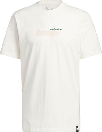 adidas Worldwide Hoops Story T-shirt Off White IM4616
