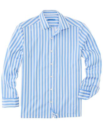 J.McLaughlin J.Mclaughlin Blue Rivera Woven Shirt