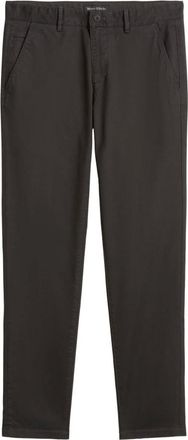 Marc O'Polo Broeken, Heren, Grijs, W34 L34, Katoen, Stig Shaped Chino