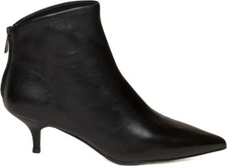 Massimo Santini Arabella Pelle - Dames - Laarzen met Hak - Zwart - 40 EU - Schoenen