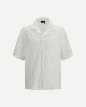 GCDS Monogram terry Shirt Male XL