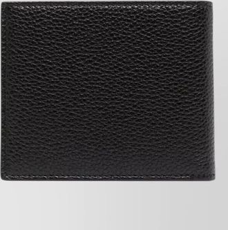 Tom Ford t line grain leather bi fold textured wallet