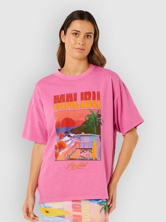 Rip Curl Hayley O Heritage Camiseta rosado