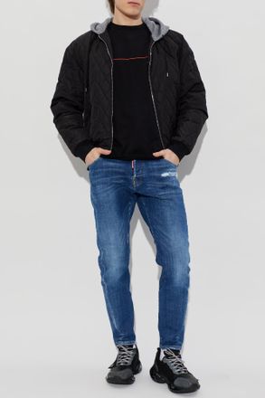 Dsquared2 T-shirt With Logo, Mens, Black