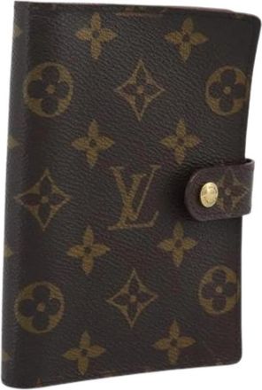 Louis Vuitton Pre-owned Day Planner Cover - Dames - Vintage Accessoires - Bruin - ONE Size - Vintage