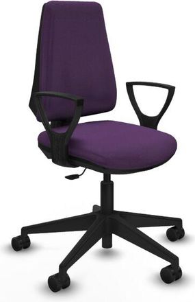 Piqueras y Crespo Piqueras Y Crespo - Elche Cp Bali Morado Brazos Fijos Base Piramidal Ruedas Nailon 65mm