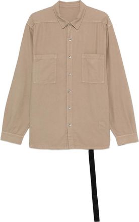 Rick Owens Patch-pocket Cotton Shirt