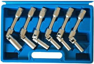 Trade Shop Trade Shop - Kit 6 Kit Compass Conjuntos Para Velas De Coches Diesel De 8 A 16 Mm 3/8 160mm