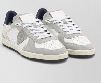 Philippe Model sneakers slip on suede panels rubber sole