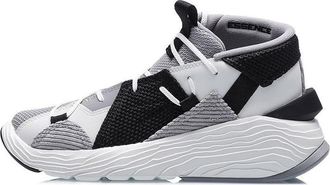 Li-Ning (WMNS) Li-Ning Kung Fu Winterized Sports Shoes Grey Black AGBQ084-2
