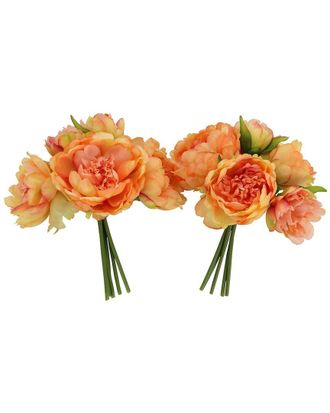 Creative Displays Inc. Orange Peony Bouquet Bundle