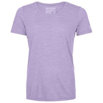 Ortovox 120 Cool Tec Clean T-Shirt Merinoshirt f&uuml;r Damen | lila