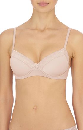 Natori Discreet Convertible Spacer Bra In Light Mocha