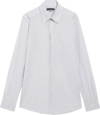 Dolce & Gabbana Overhemden, Heren, Wit, 2Xl, Casual Shirts