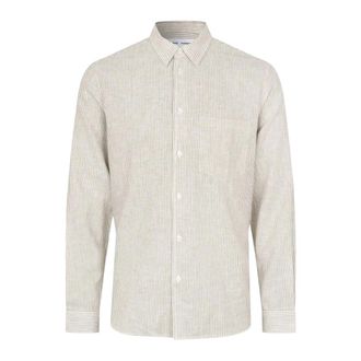 Sams&oslash;e & Sams&oslash;e Heren, Overhemden, Beige, Maat: XL Katoen
