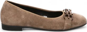 Ara Womens Scout Chain Flats In Sesame