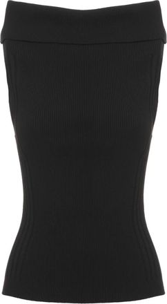 D.exterior Top de Viscosa - Tops - Mujer - Negro - XS